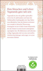 Gespräche mit Yogananda (Rückseite)