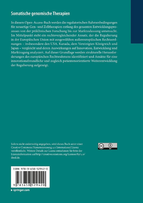 Somatische genomische Therapien