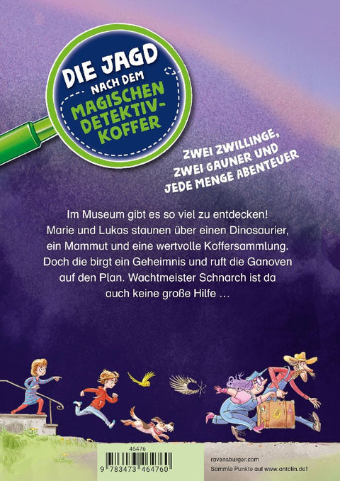 Die Jagd nach dem magischen Detektivkoffer, Band 5 - Goldraub im Museum