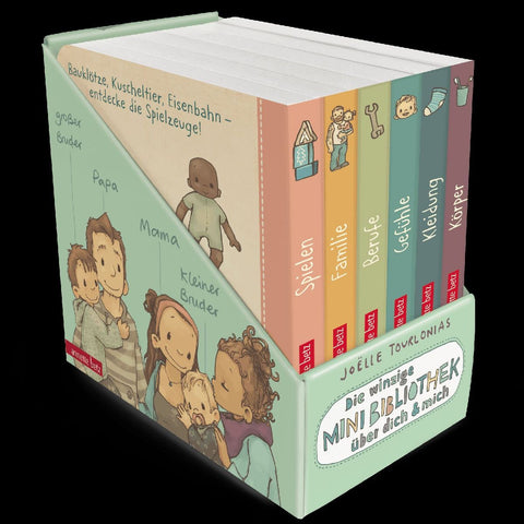 Die winzige Mini-Bibliothek über dich & mich (Die Mini-Bibliothek der Wörter)