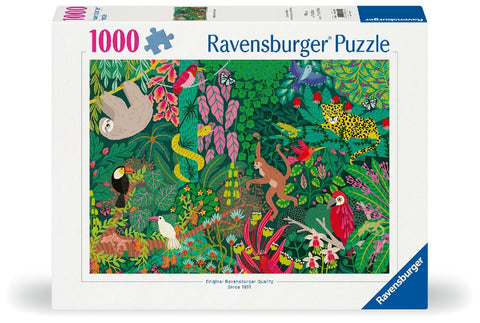 Erwachsenenpuzzle 1000 Teile - Magischer Regenwald
