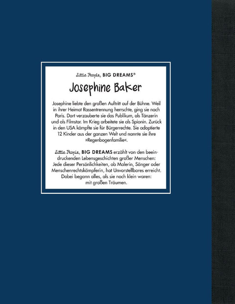 Josephine Baker - Little People, BIG DREAMS (Deutsche Ausgabe)
