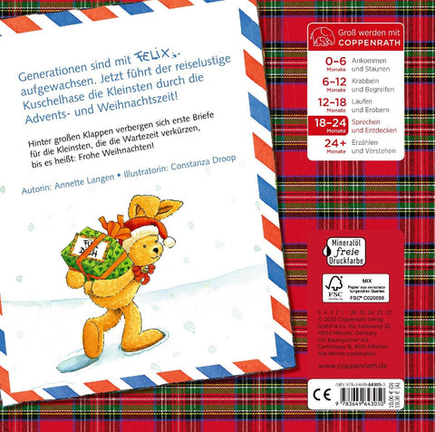 Erste Weihnachtsbriefe von Felix