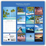 Tropical Escapes - Urlaub in den Tropen 2027 - 16-Monatskalender