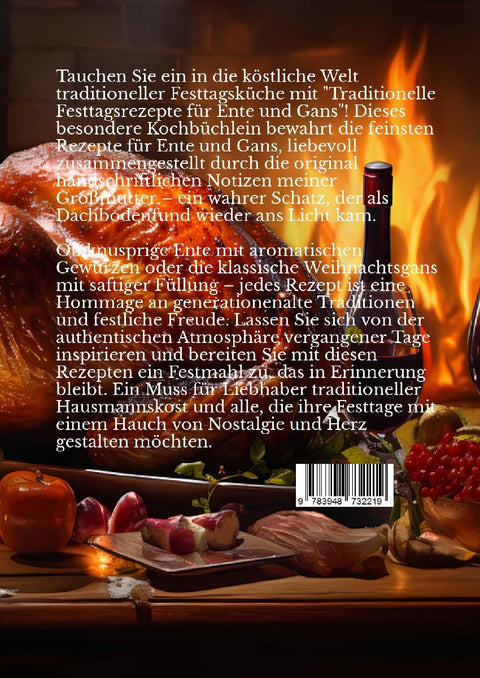 Omas Dachbodenschätze: Traditionelle Festtags-Rezepte für Ente und Gans