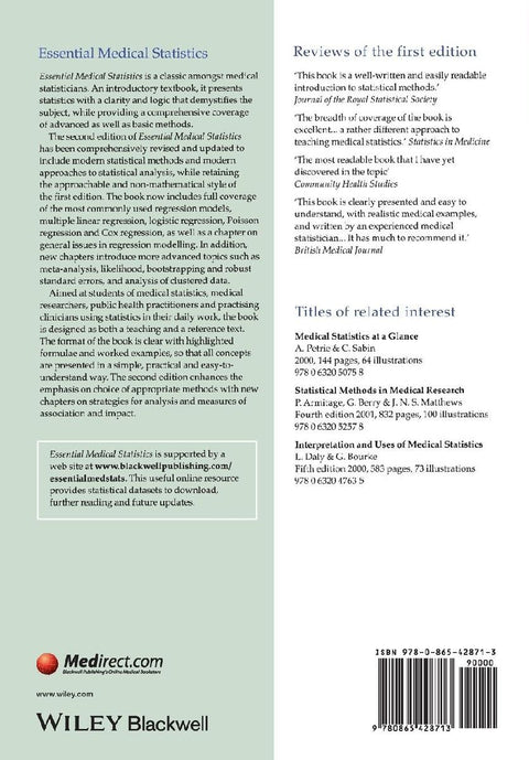 Essentials of Medical Statistics