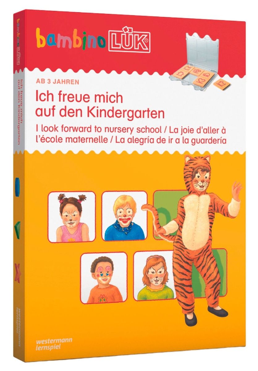 bambinoLÜK-Set. Ich freue mich auf den Kindergarten: ab 3 Jahren