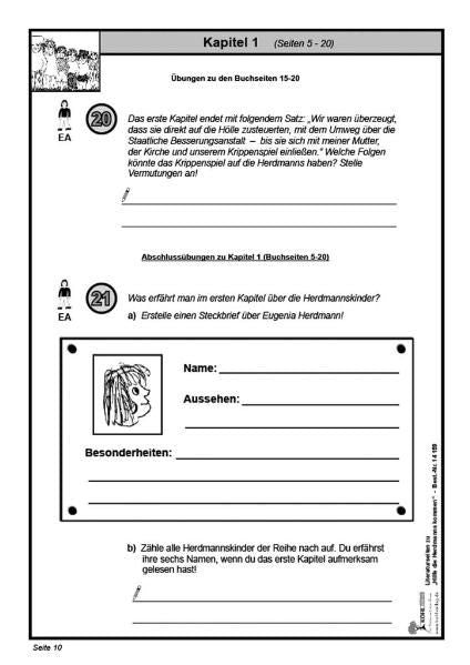 Hilfe die Herdmanns kommen / Literaturseiten
