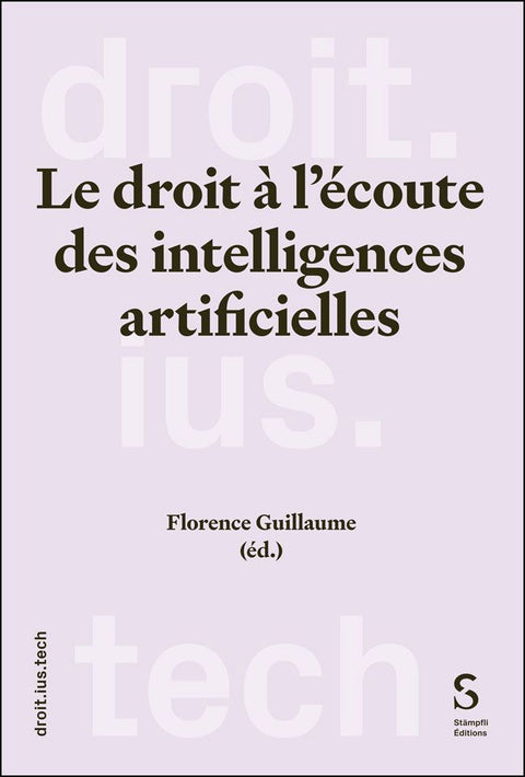 Le droit à l'écoute des intelligences artificielles