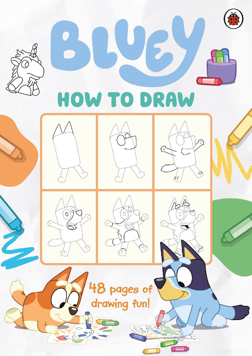Bluey: How to Draw | Taschenbuch – Averdo