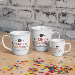 Espressotasse "Kacktage in Glitzer tunken & funkeln lassen" (Innenansicht)