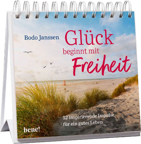 Glück beginnt mit Freiheit - Aufstellbuch