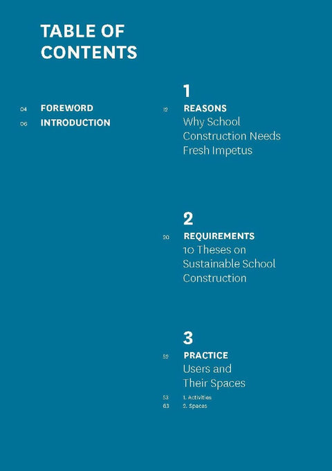Designing and Building Schools