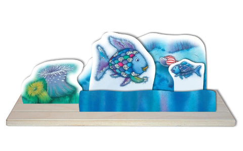 Der Regenbogenfisch, mit schillernden Schuppen