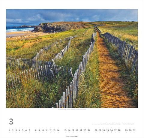Bretagne Kalender 2027 - Stürmische Romantik