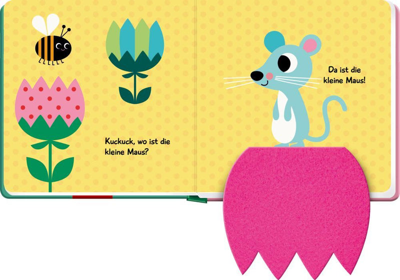 Mein Filz-Fühlbuch: Kuckuck, kleiner Hase! (Innenansicht)