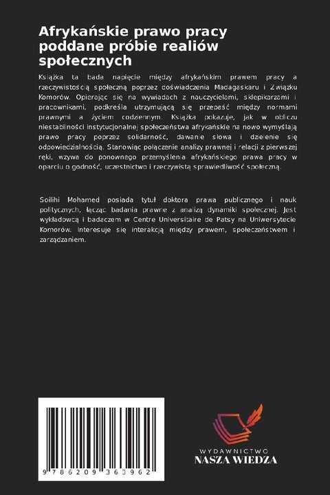 Afryka¿skie prawo pracy poddane próbie realiów spo¿ecznych