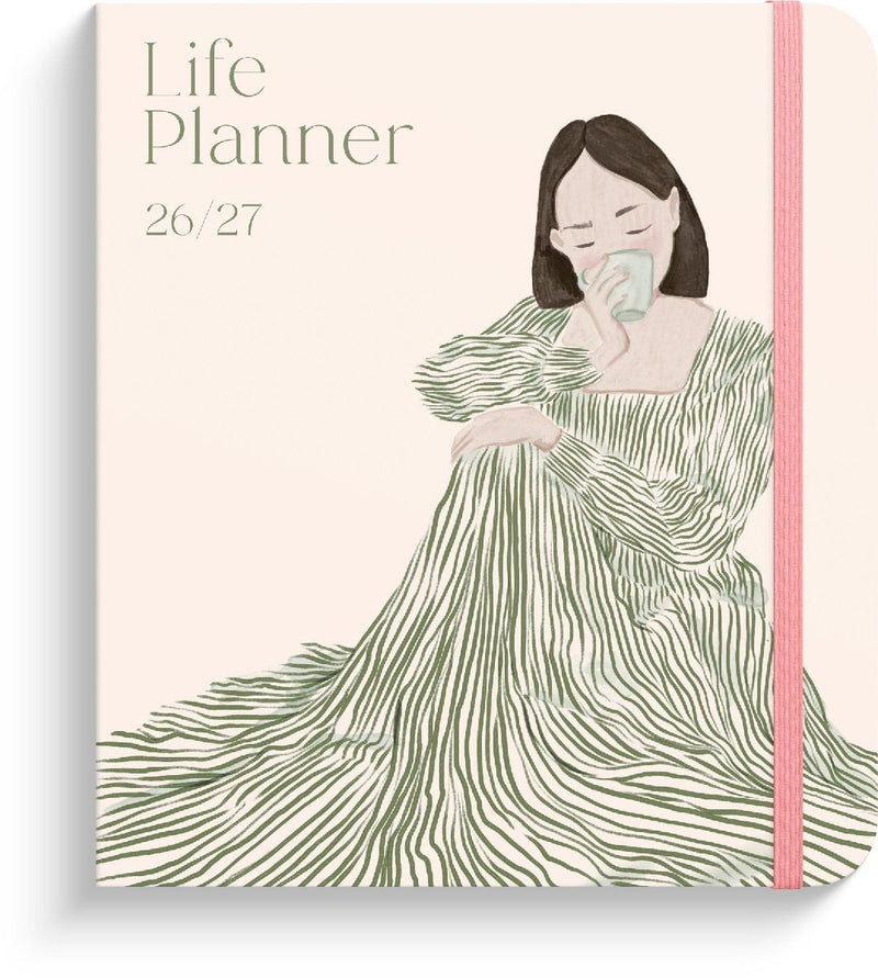 Life Planner Decor Green flow 26/27