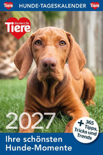 Hunde Tageskalender 2027