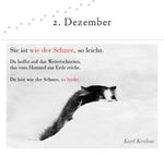 Der literarische Katzen-Adventskalender (Innenansicht)