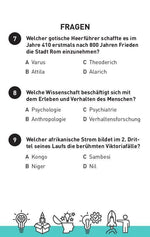 Das große Allgemeinwissen-Quiz I ab 10 Jahren (Innenansicht)