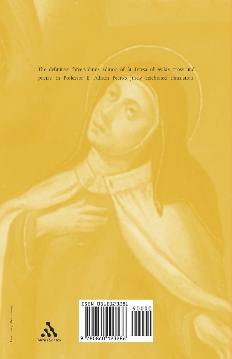Complete Works St. Teresa of Avila Vol1 (Rückseite)