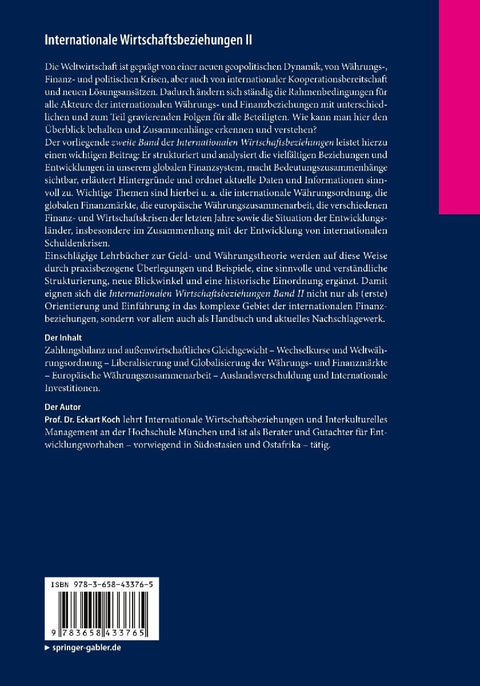Internationale Wirtschaftsbeziehungen II