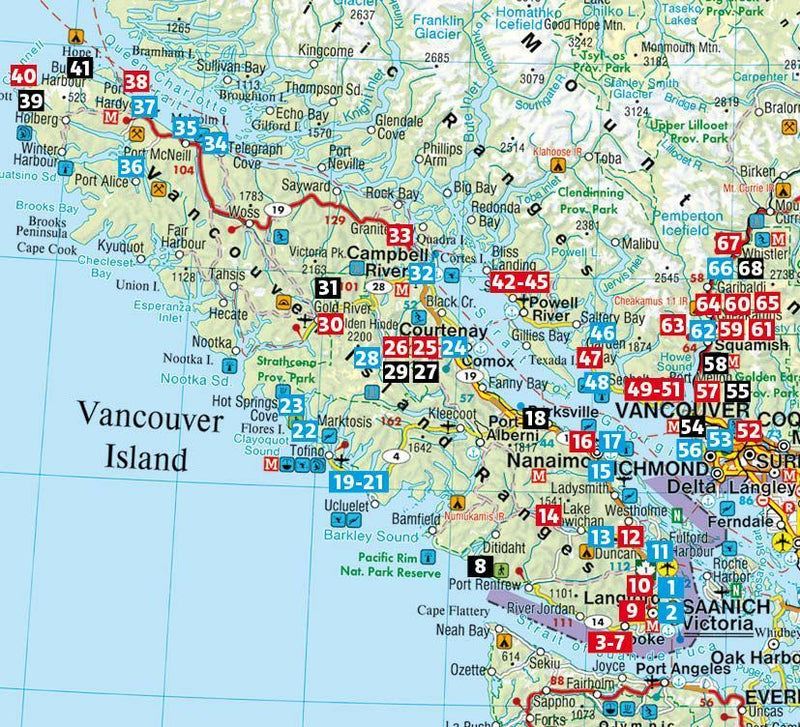 ROTHER Wanderführer Vancouver Island (Innenansicht)