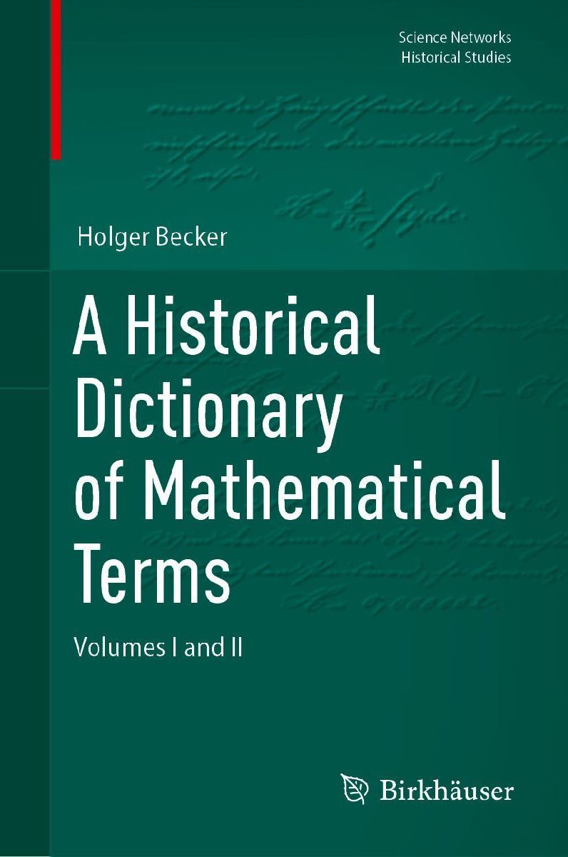 A Historical Dictionary of Mathematical Terms