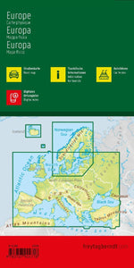 freytag & berndt Straßenkarte Europa physisch 1:3,5 Mio.
