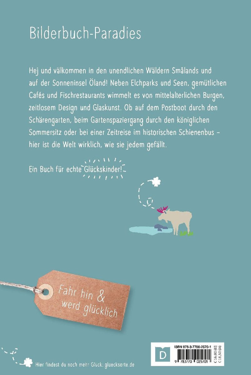 Glücksorte in Småland. Mit Öland (Rückseite)