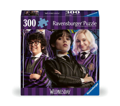Erwachsenenpuzzle 300 Teile - Wednesday - Outcasts Are In