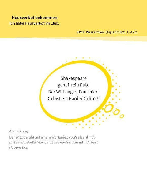 Langenscheidt Sprachkalender A Joke a Day 2027