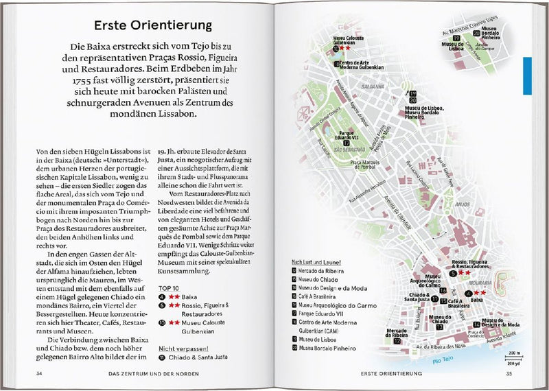 Baedeker SMART Reiseführer Lissabon (Innenansicht)