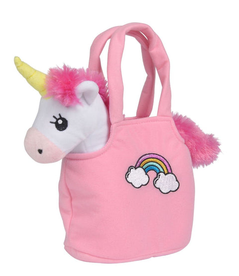Plüsch Einhorn mit Tasche