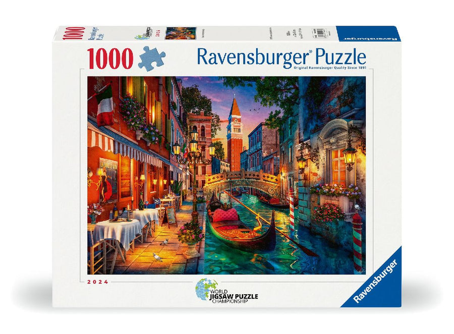 Erwachsenenpuzzle 1000 Teile - Kanalrundfahrt in Venedig