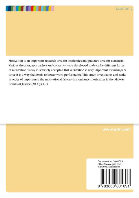 A study on motivational theories and motivational factors for the job performance
