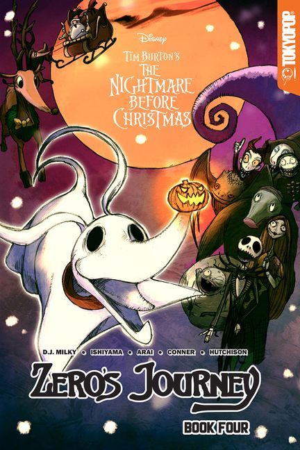 Disney Manga: Tim Burton's the Nightmare Before Christmas - Zero's Journey, Book 4