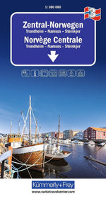 Kümmerly+Frey Regional-Strassenkarte 3 Zentral Norwegen 1:300.000