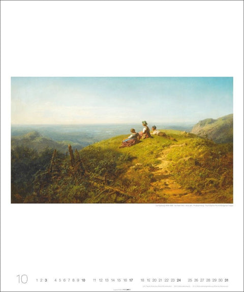 Carl Spitzweg Edition Kalender 2027