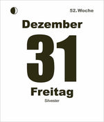 Tages-Abreißkalender Mini 2027