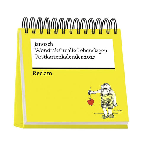 Wondrak für alle Lebenslagen. Postkartenkalender 2027