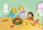 Betül und Nele erleben Advent und Weihnachten. Kamishibai Bildkartenset. (Innenansicht)