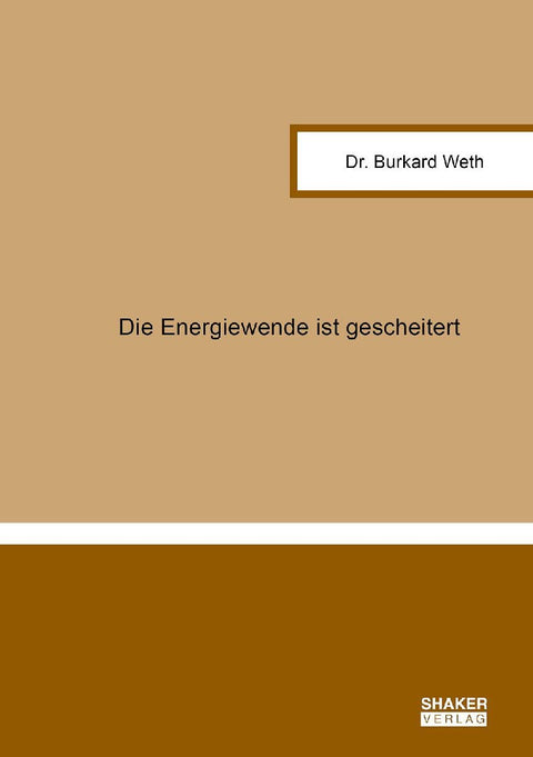 Die Energiewende ist gescheitert