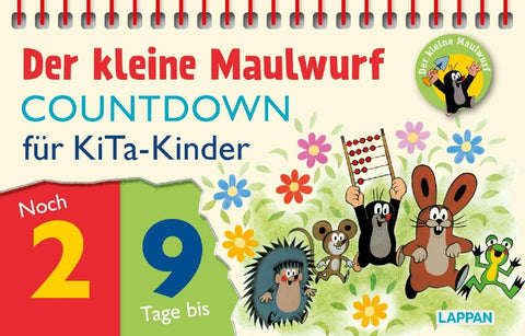 Der kleine Maulwurf Countdown für die Kita