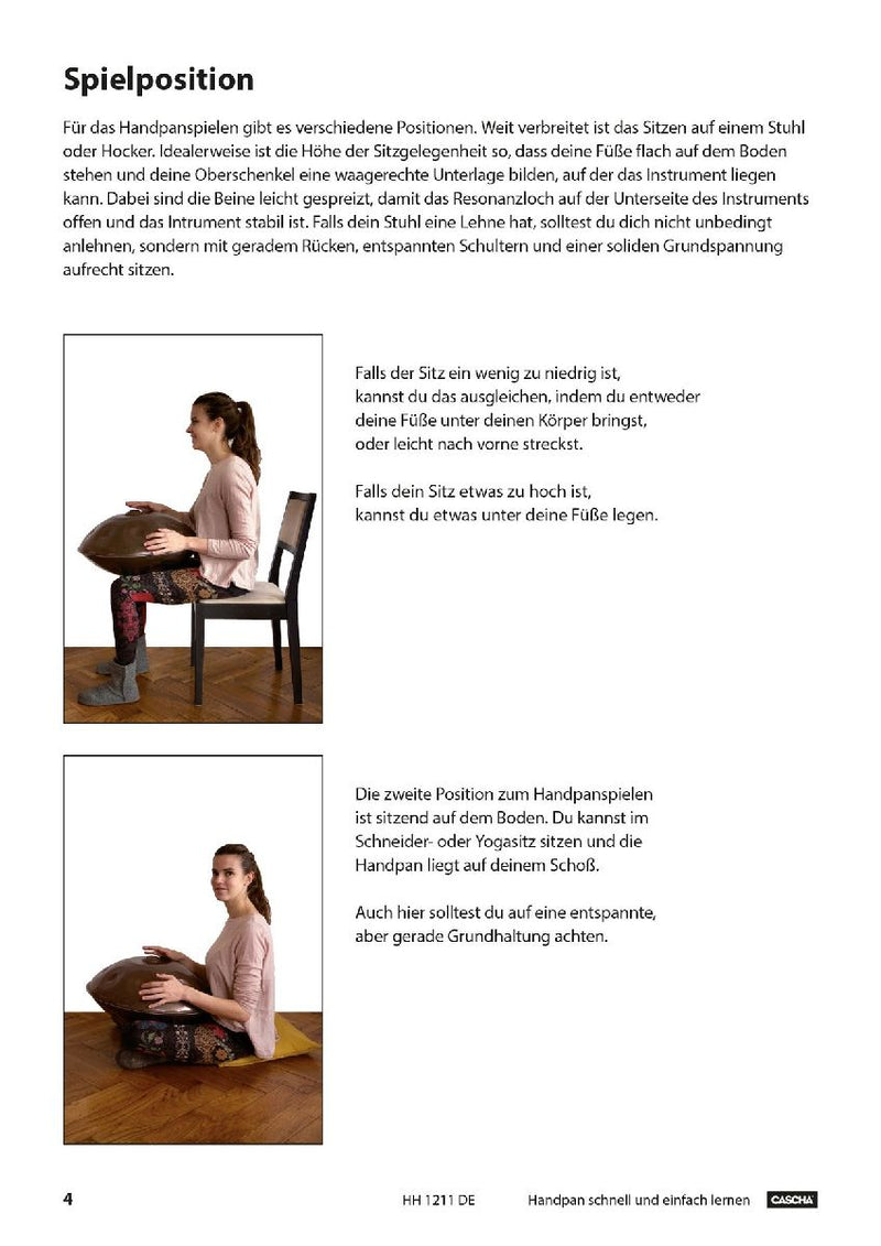 Handpan schnell und einfach lernen (Innenansicht)