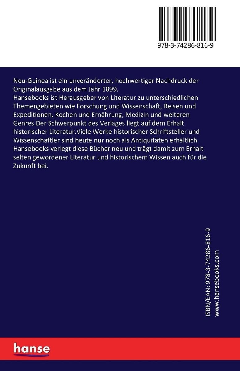 Neu-Guinea (Rückseite)