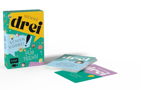 Kartenspiel: Nenne drei - schon vorbei! ... für Teens!