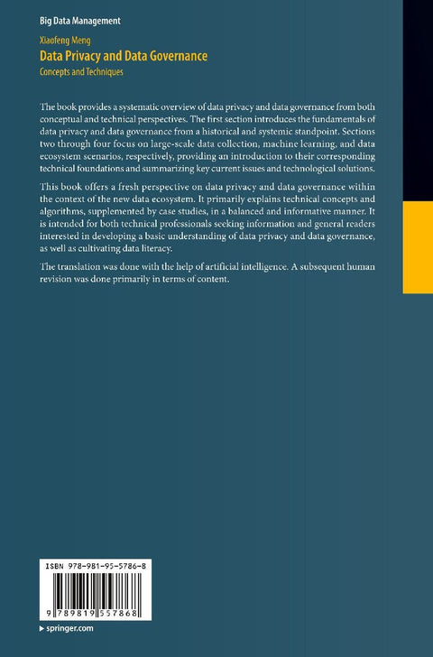 Data Privacy and Data Governance