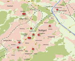 Zu Fuß durch Stuttgart (Innenansicht)